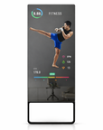 THEIA Fitness Magic Mirror –  43 Smart Touch Screen Fitness Mirror | Full HD IPS Display | WiFi Bluetooth | Home Gym Workout Mirror