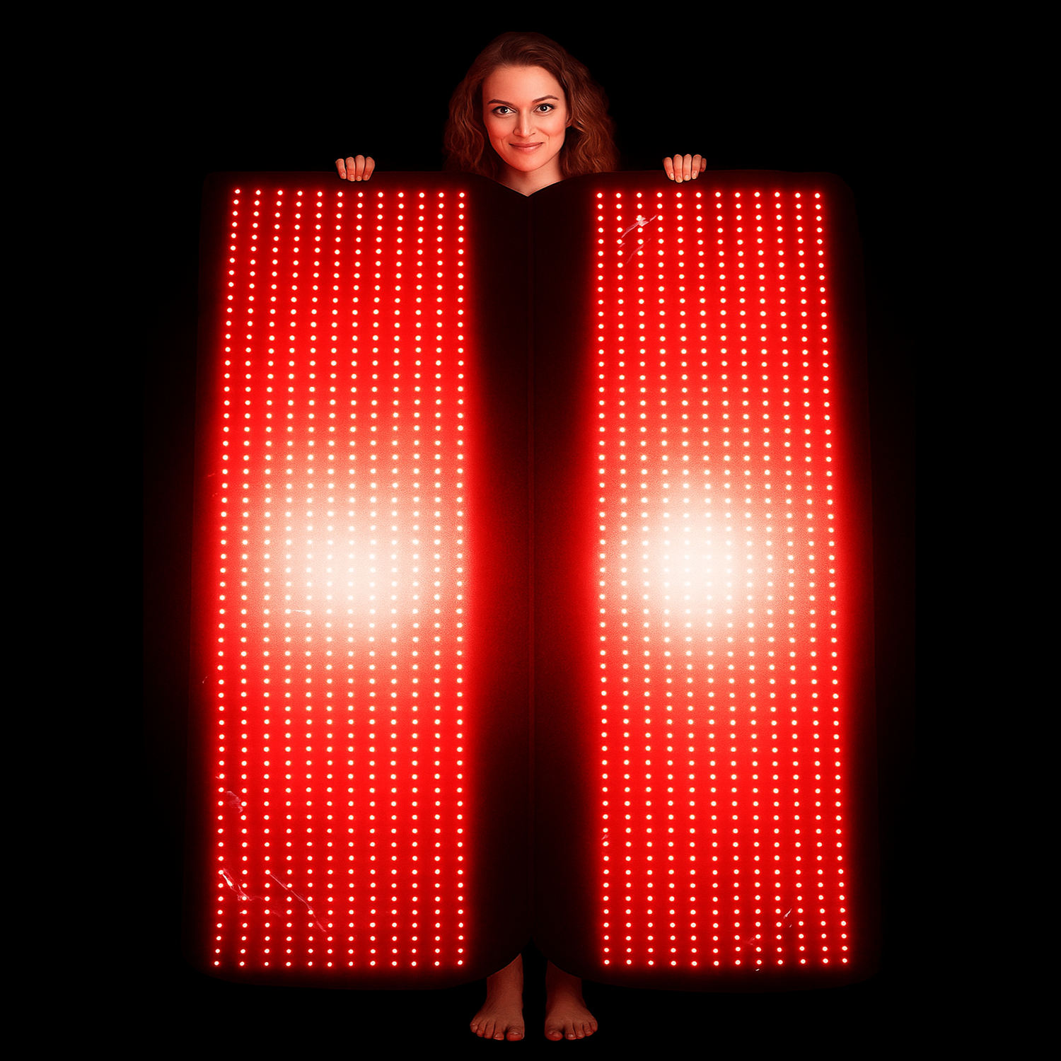 Theia T2000 Pro Big Full Total Body Sleeping Mat Red Light Therapy Mat Strong 3600pcs of LEDs (660nm and 850nm)