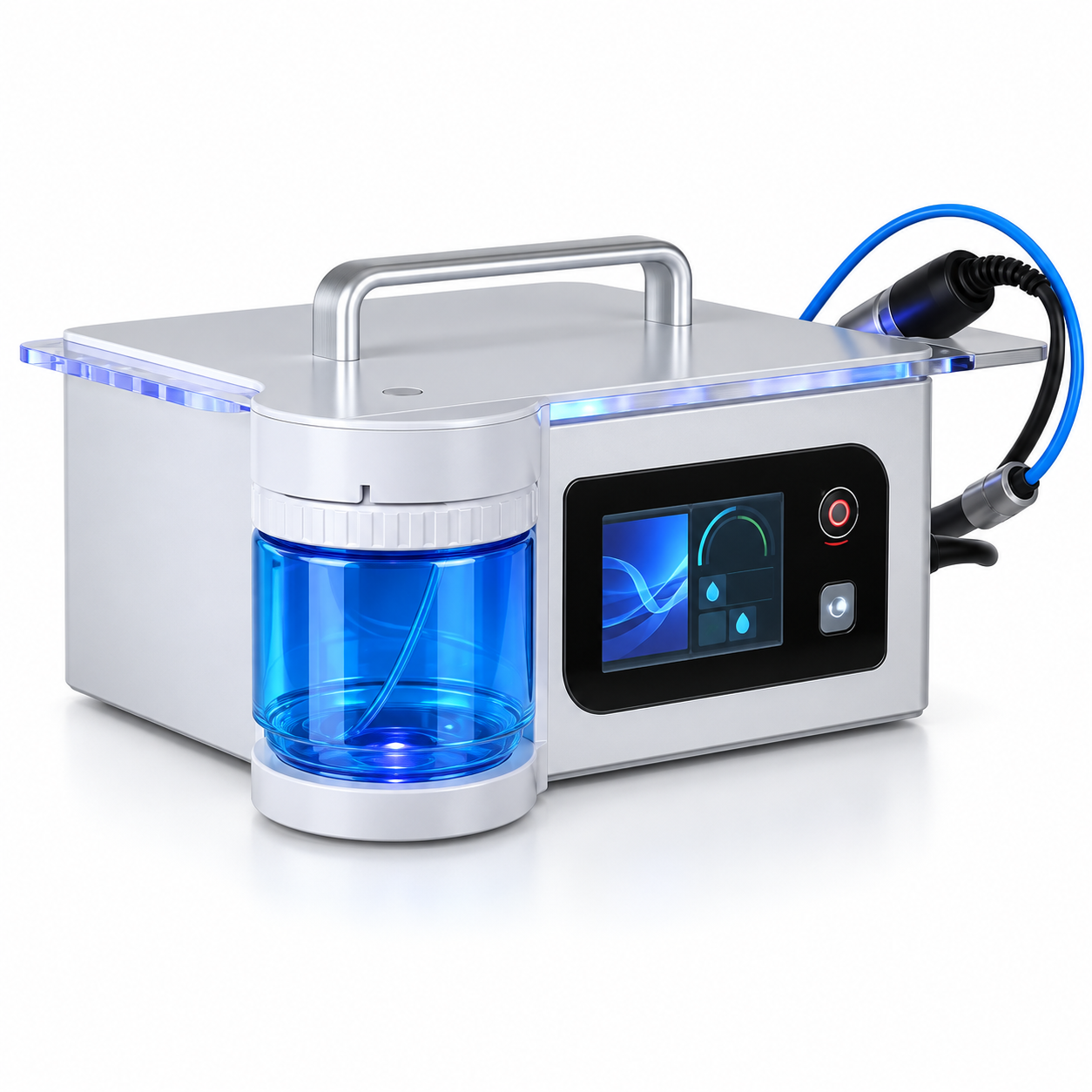 Professional Water Spray Nail Drill Machine 32,500 RPM with Touchscreen & Foot Pedal for Manicure & Pedicure