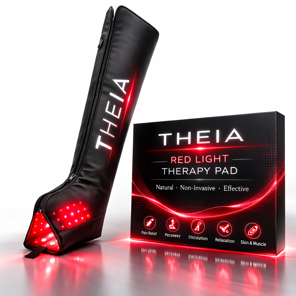 THEIA Red Light Therapy Boots 660nm 850nm – LED Infrared Leg Wrap
