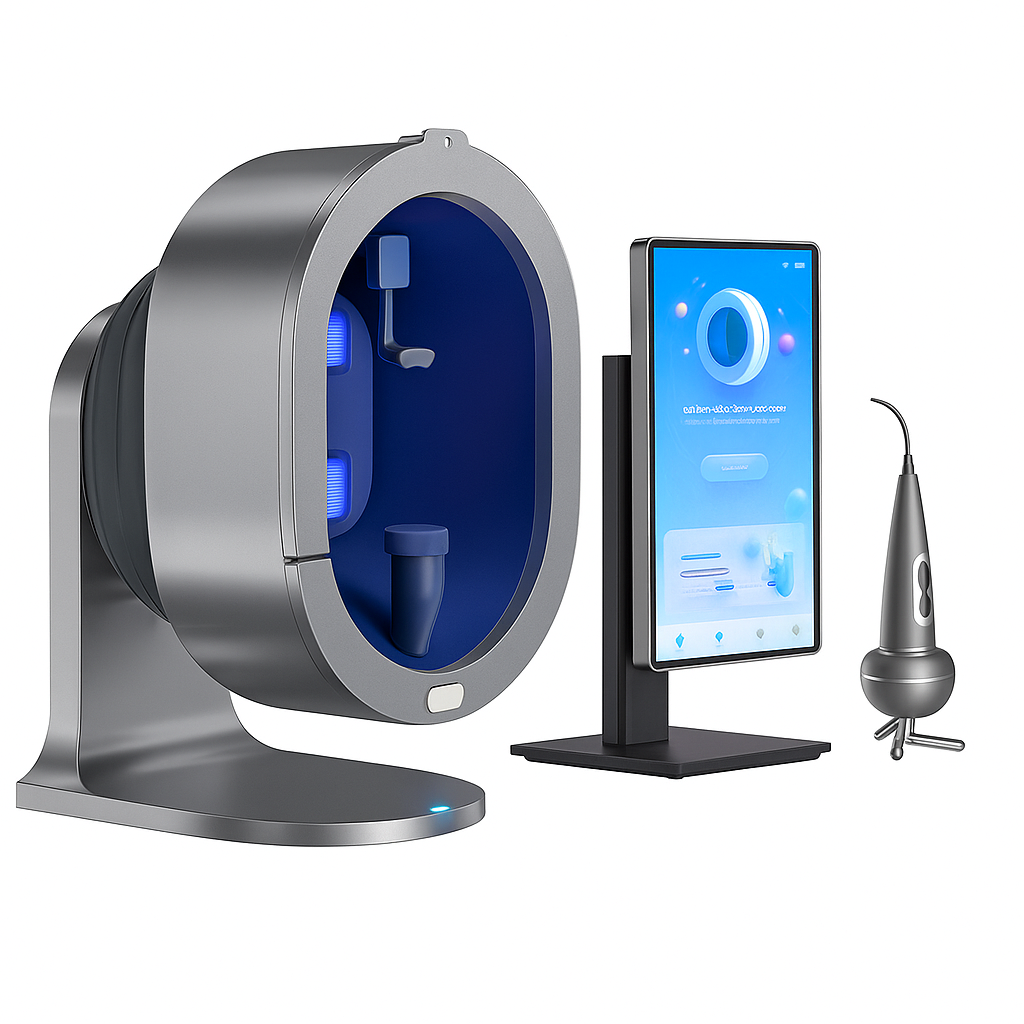 Theia X5 AI Skin & Scalp Analyzer – Multi-Spectral Facial Analysis & Clinic-Grade Diagnostic Device