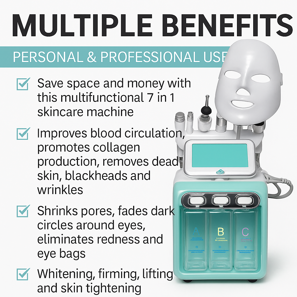 Theia Professional 7 in 1 Hydro Dermabrasion Machine