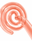 High Frequency Glass Spiral Coil Electrode – Orange Replacement Attachment for Facial & Beauty Devices