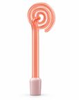 High Frequency Glass Spiral Coil Electrode – Orange Replacement Attachment for Facial & Beauty Devices