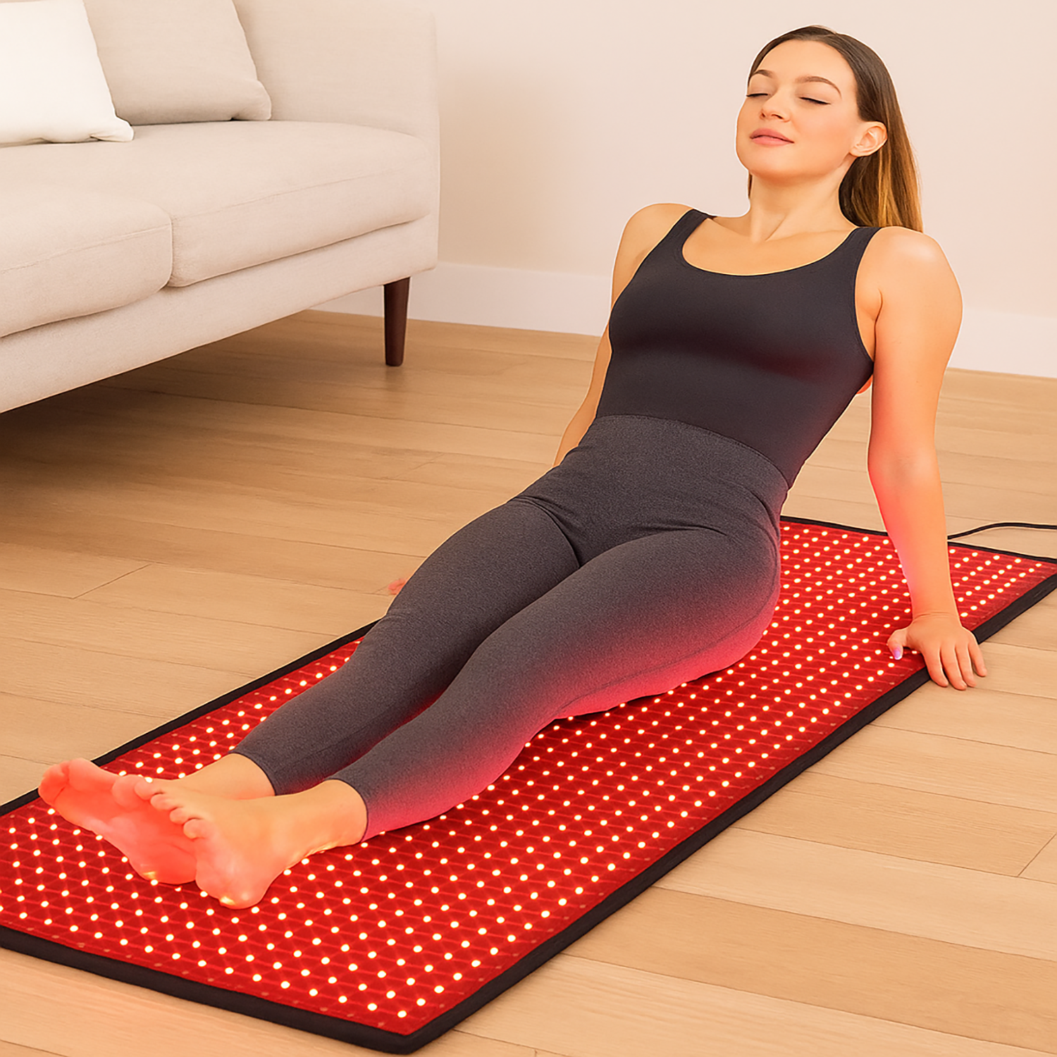 Theia Red Light Therapy Mat – Full Body 660nm & 850nm LED Mat