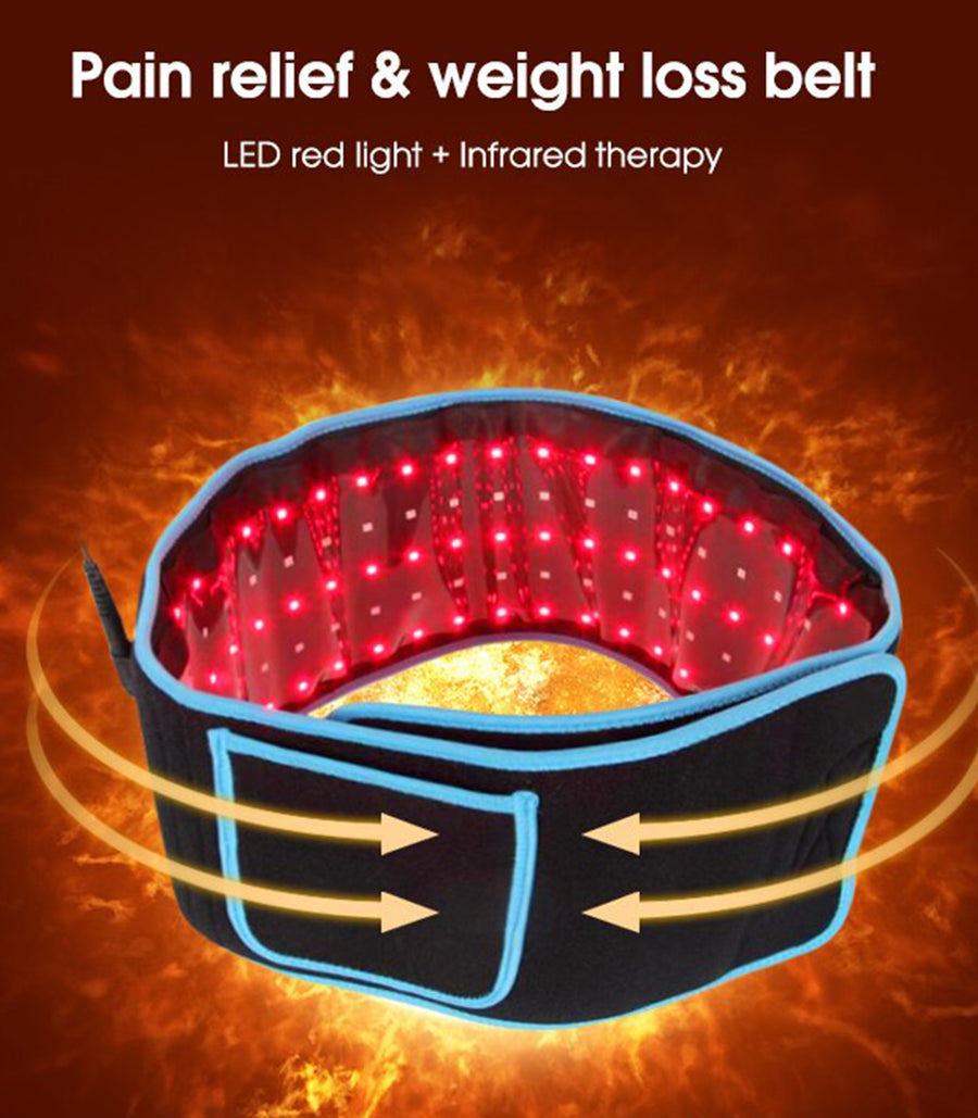 Theia Advanced Red Light Therapy Belt for Body Pain And Fat Reduction 105 PCS Leds
