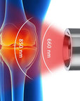 Theia Red Light Therapy Torch Handheld for Muscle Pain Relief 3 Wavelength 630nm 850nm 660nm
